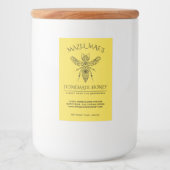 Aangepaste Homemade Honey Voedselcontainer Etiket (Voorkant)