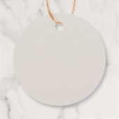 Aangepaste Homemade Limoncello Light Grey Bedankjes Labels (Achterkant)