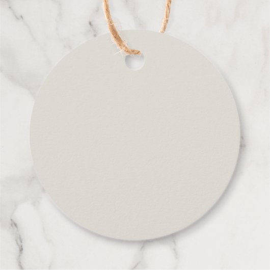 Aangepaste Homemade Limoncello Light Grey Bedankjes Labels (Achterkant)