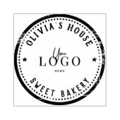 Aangepaste Homemade Logo Aangepaste rubberen stemp Rubberstempel (Afrduk)