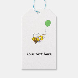 Aangepaste hommel-verjaardag cadeaulabel