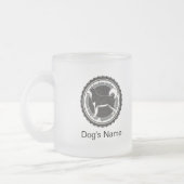Aangepaste hond Alaskan Malamute met honden Namen Matglas Koffiemok (Links)