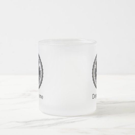 Aangepaste hond Alaskan Malamute met honden Namen Matglas Koffiemok (Center)