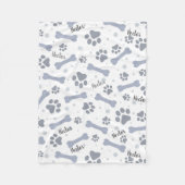 Aangepaste hond Blanket Fleece Deken (Voorkant)