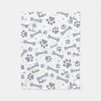Aangepaste hond Blanket Fleece Deken
