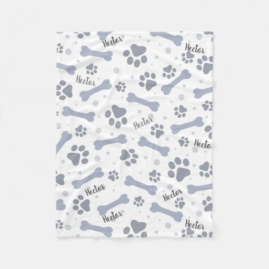 Aangepaste hond Blanket Fleece Deken (Voorkant)