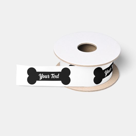 Aangepaste hond bot cadeau lint voor huisdier hond (Spoel)