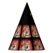 Aangepaste hond Foto 1st verjaardagsfeestje Pet Feesthoedjes (Links)