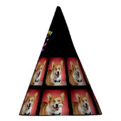 Aangepaste hond Foto 1st verjaardagsfeestje Pet Feesthoedjes (Rechts)