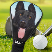 Aangepaste Hond Foto Duitse Herder Gepersonaliseer Golfheadcover