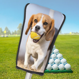 Aangepaste hond foto familie huisdier gepersonalis golfheadcover