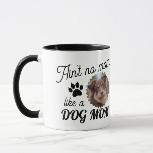 Aangepaste Hond Foto Hond Moeder Mok