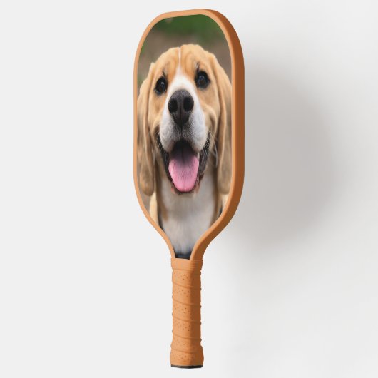 Aangepaste hond Foto Pickleball Paddle (Links)