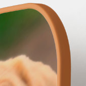 Aangepaste hond Foto Pickleball Paddle (Links Detail)