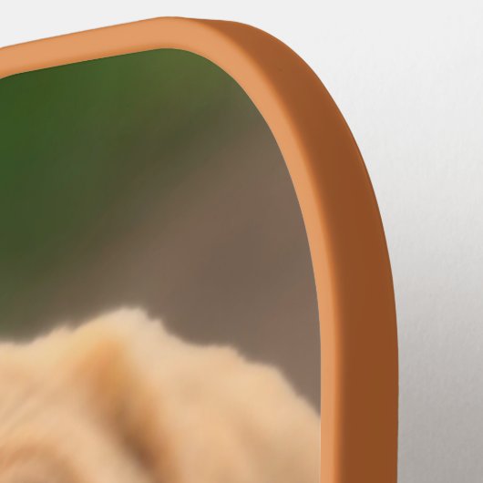 Aangepaste hond Foto Pickleball Paddle (Links Detail)