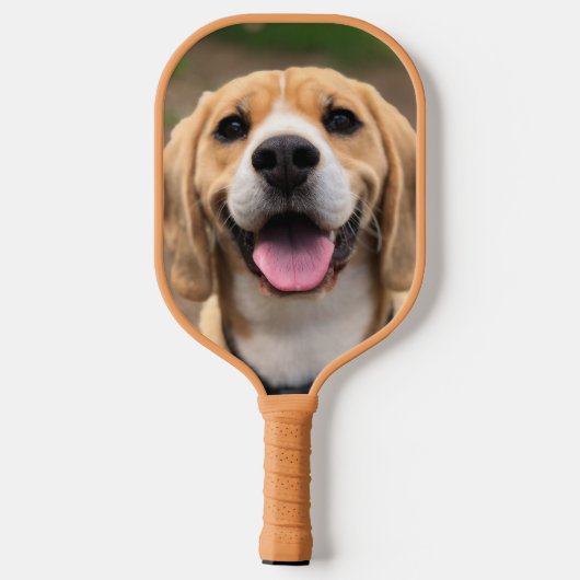 Aangepaste hond Foto Pickleball Paddle (Achterkant)
