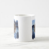 Aangepaste hond-fotogebergte koffiemok (Center)