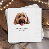 Aangepaste hond gepersonaliseerde Cheers servetten