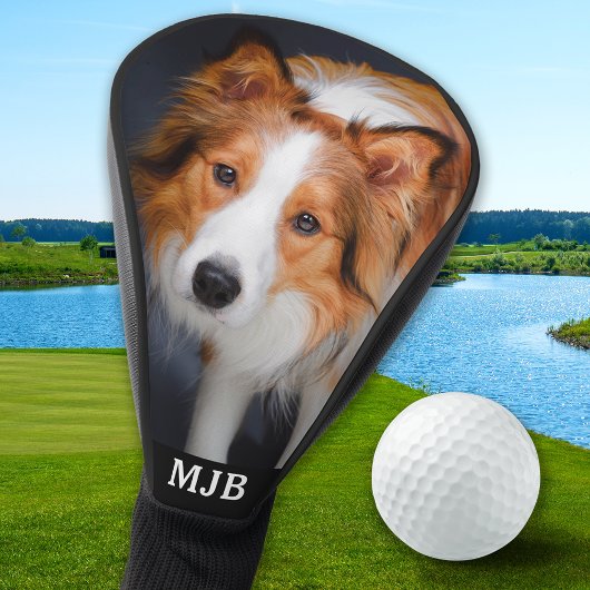 Aangepaste Hond Huisdier Foto Modern Schattige Gep Golfheadcover