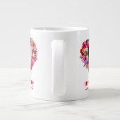 Aangepaste Hond, Kat, Huisdier Foto Vaderdag Roos  Grote Koffiekop (Achterkant)