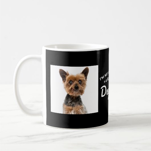 Aangepaste Hond Liefhebber Huisdier Foto Koffiemok (Links)