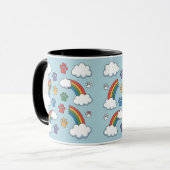 Aangepaste Hond Mam, Hond Pap, Personaliseer Gift Mok (Voorkant links)