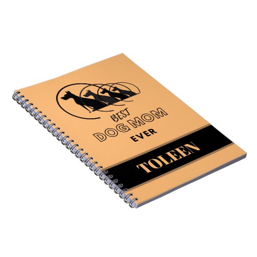 Aangepaste hond notitieboek (Rechterzijde)