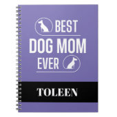 Aangepaste hond notitieboek (Voorkant)