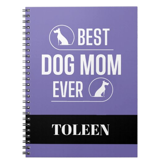 Aangepaste hond notitieboek (Voorkant)