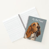 Aangepaste hond notitieboek (Binnen)