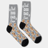 Aangepaste HOND PAPA Gepersonaliseerde Leuke Nieuw Sokken (Rechts)