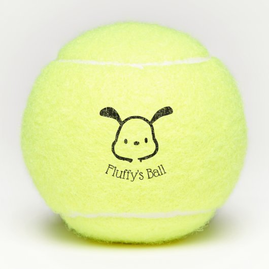 Aangepaste hond Tennis Ball Tennisballen (Voorkant)