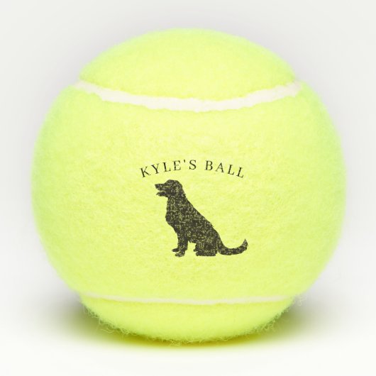 Aangepaste hond tennisballen (Achterkant)