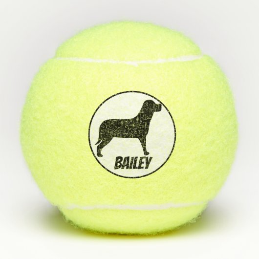 Aangepaste hond tennisballen (Voorkant)