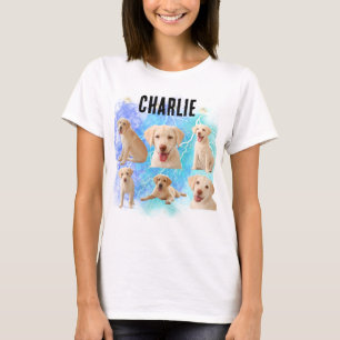 Aangepaste hond Uw eigen bootleg idee hier T-shirt
