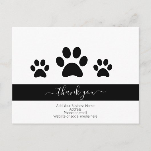 Aangepaste honden- en rugspits briefkaart (Voorkant)