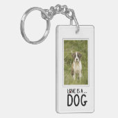 Aangepaste honden voor honden sleutelhanger (Voorkant Links)