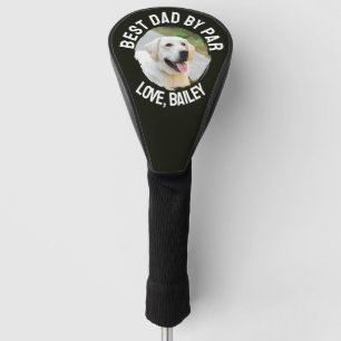 Aangepaste hondenfoto Beste papa Golfheadcover