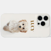 Aangepaste Hondenfoto iPhone 16 Pro Max Hoesje met (Achterkant (horizontaal))