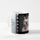 Aangepaste hondenfoto koffiemok (Voorkant links)
