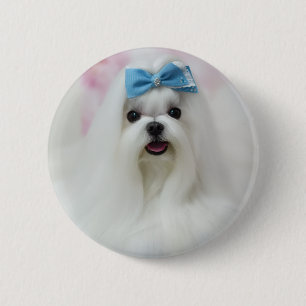 Aangepaste hondenfoto Persoonlijke knuffel baby Ronde Button 5,7 Cm