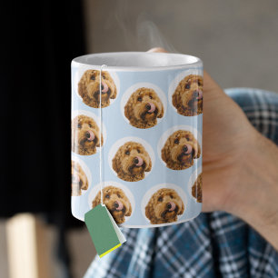 Aangepaste hondenfoto   Schattige gepersonaliseerd Koffiemok