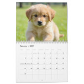 Aangepaste hondenfotokalender Persoonlijk huisdier Kalender (Feb 2027)