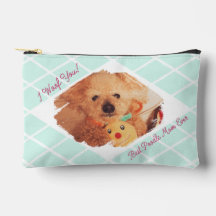 Aangepaste hondenfotozak | Beste Poodle-moeder ooi