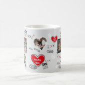 Aangepaste hondengezicht Mok, gepersonaliseerde ho Koffiemok (Center)