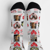 Aangepaste hondengezicht Sokken, gepersonaliseerde Sokken (Top)