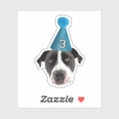 Aangepaste hondengezicht Stickers, aangepaste gezi Sticker (Vel)