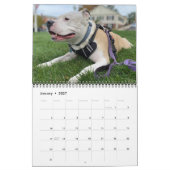 Aangepaste hondenherinneringen maken kalender (Jan 2027)