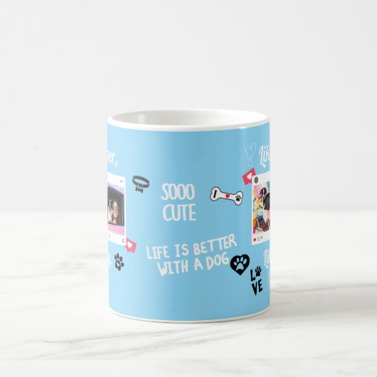 Aangepaste Hondenliefhebber Mok | Gepersonaliseerd (Center)