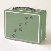 Aangepaste Hondenliefhebbers Lunch Box (Achterkant)